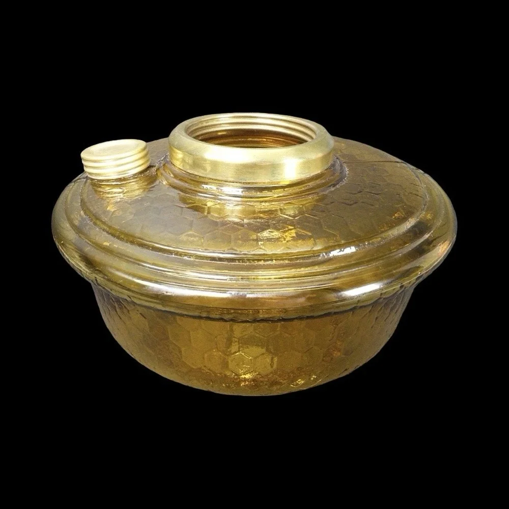 Aladdin Lamp Amber‎ Genie III Font Part #R068N Regency Fuel Lighting